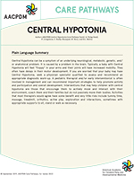 Central Hypotonia Plain Language Summary