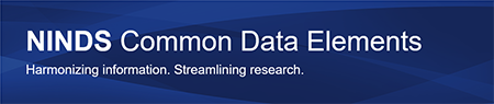 NINDS Data Elements banner