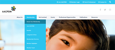 AACPDM website