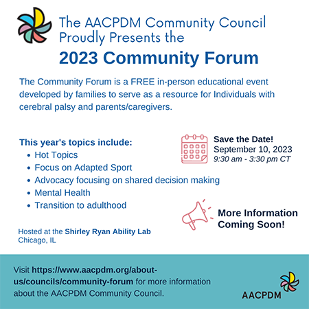 community forum graphic